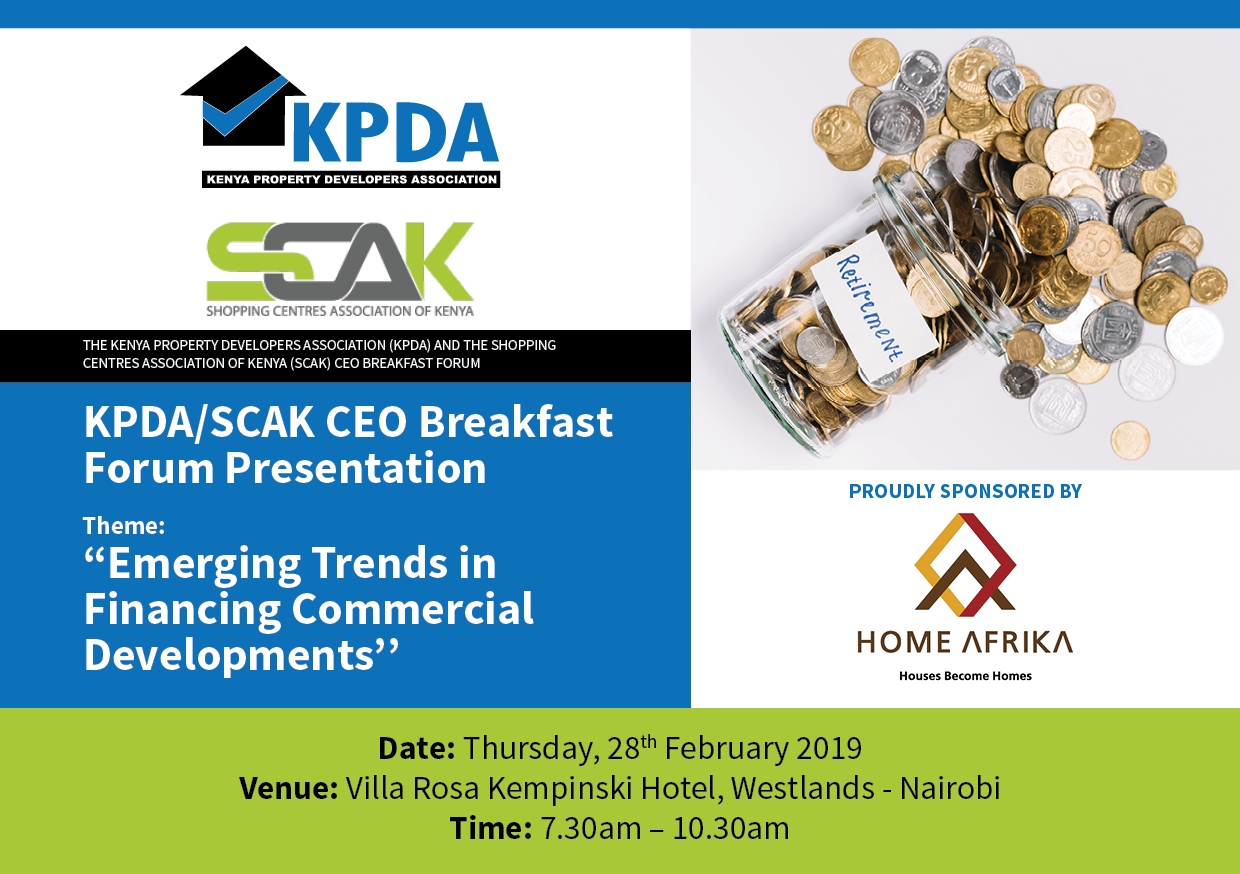 PRESENTATIONS - KPDA - SCAK CEO Breakfast Forum, 28th February 2019